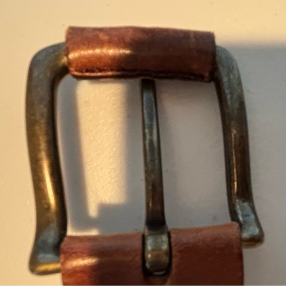 Brooks Brothers | men’s leather belt. Size: 48 - Picture 13 of 14